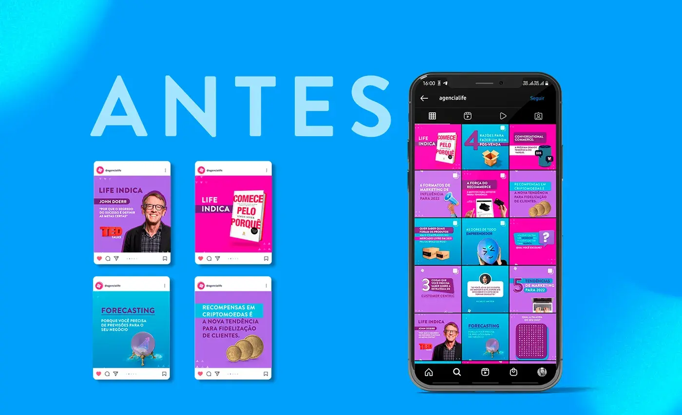 Agência Life - Antes